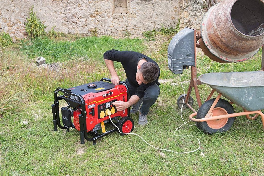 Groupe électrogène De Chantier 3500w - Mf3800 - Mecafer